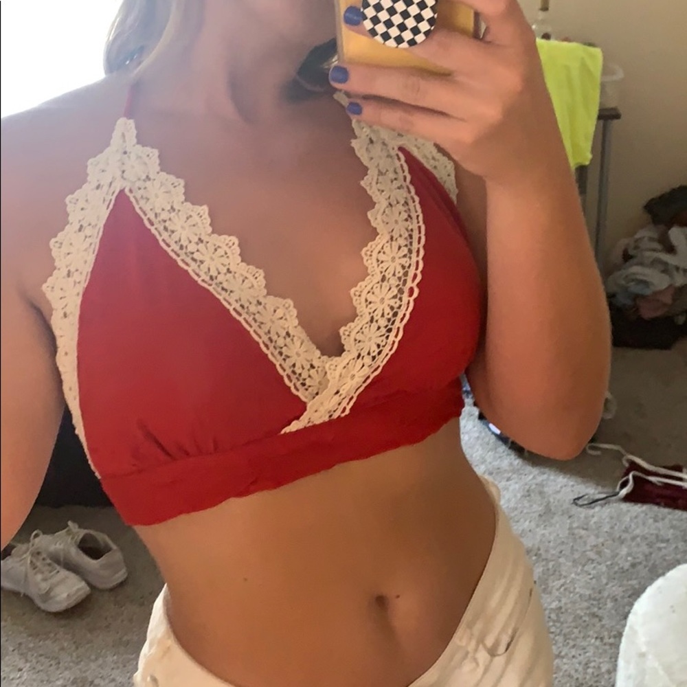 halter boho crop top